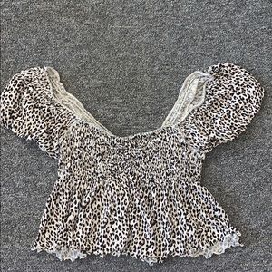 Urban Outfitters cheetah top